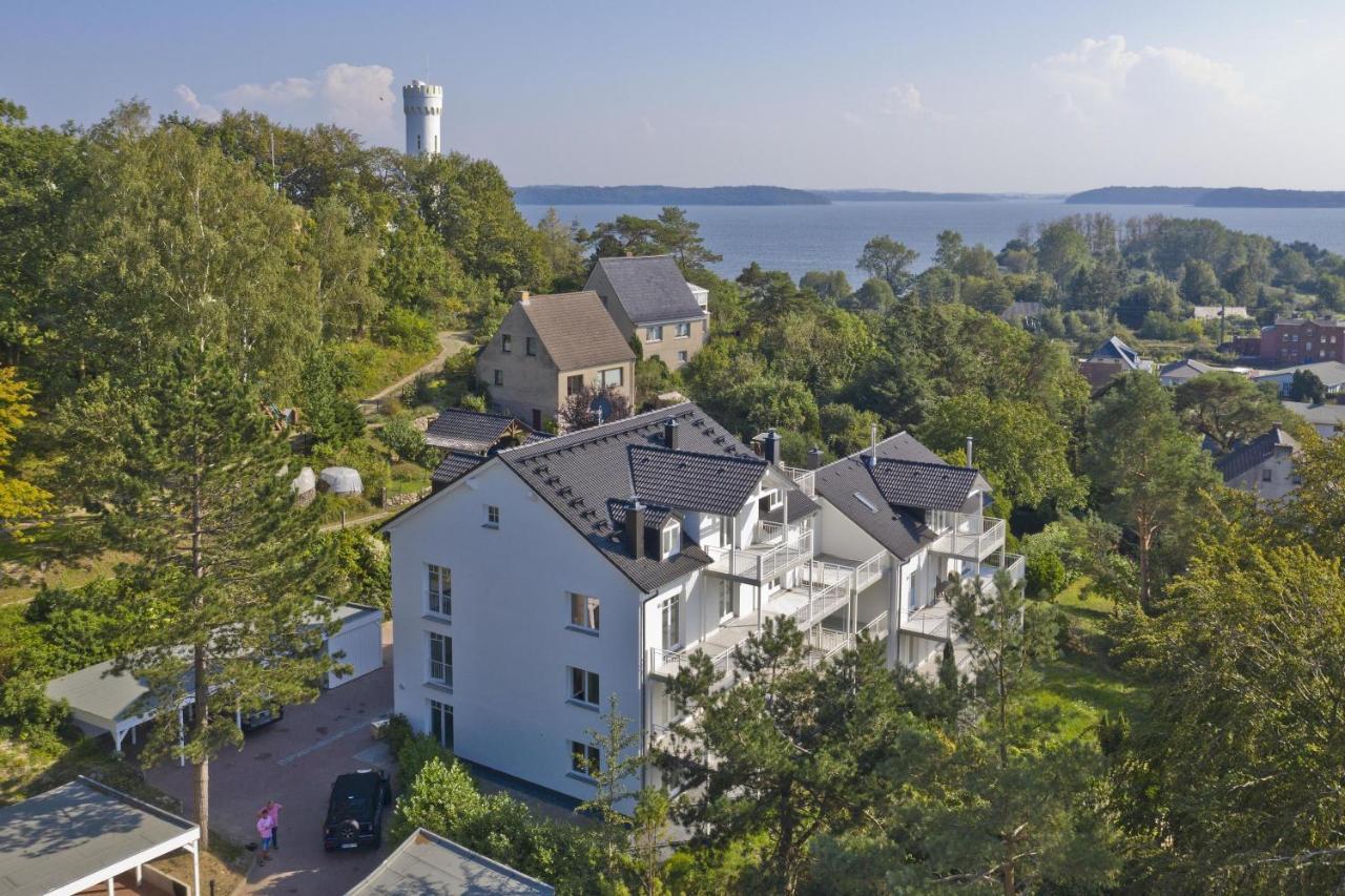 Moderne Ferienwohnung Mit Balkon, Meerblick - Ferienresidenz Zwei Boddenfewo 1-5 Lietzow المظهر الخارجي الصورة