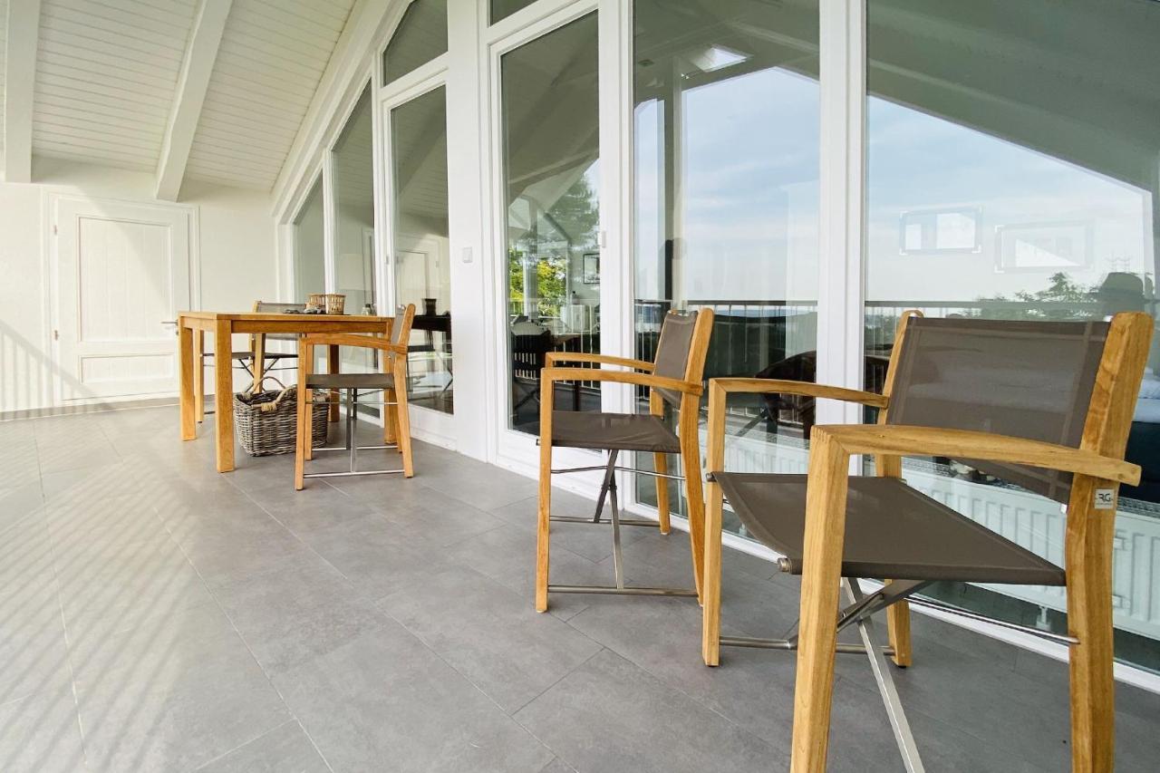 Moderne Ferienwohnung Mit Balkon, Meerblick - Ferienresidenz Zwei Boddenfewo 1-5 Lietzow المظهر الخارجي الصورة