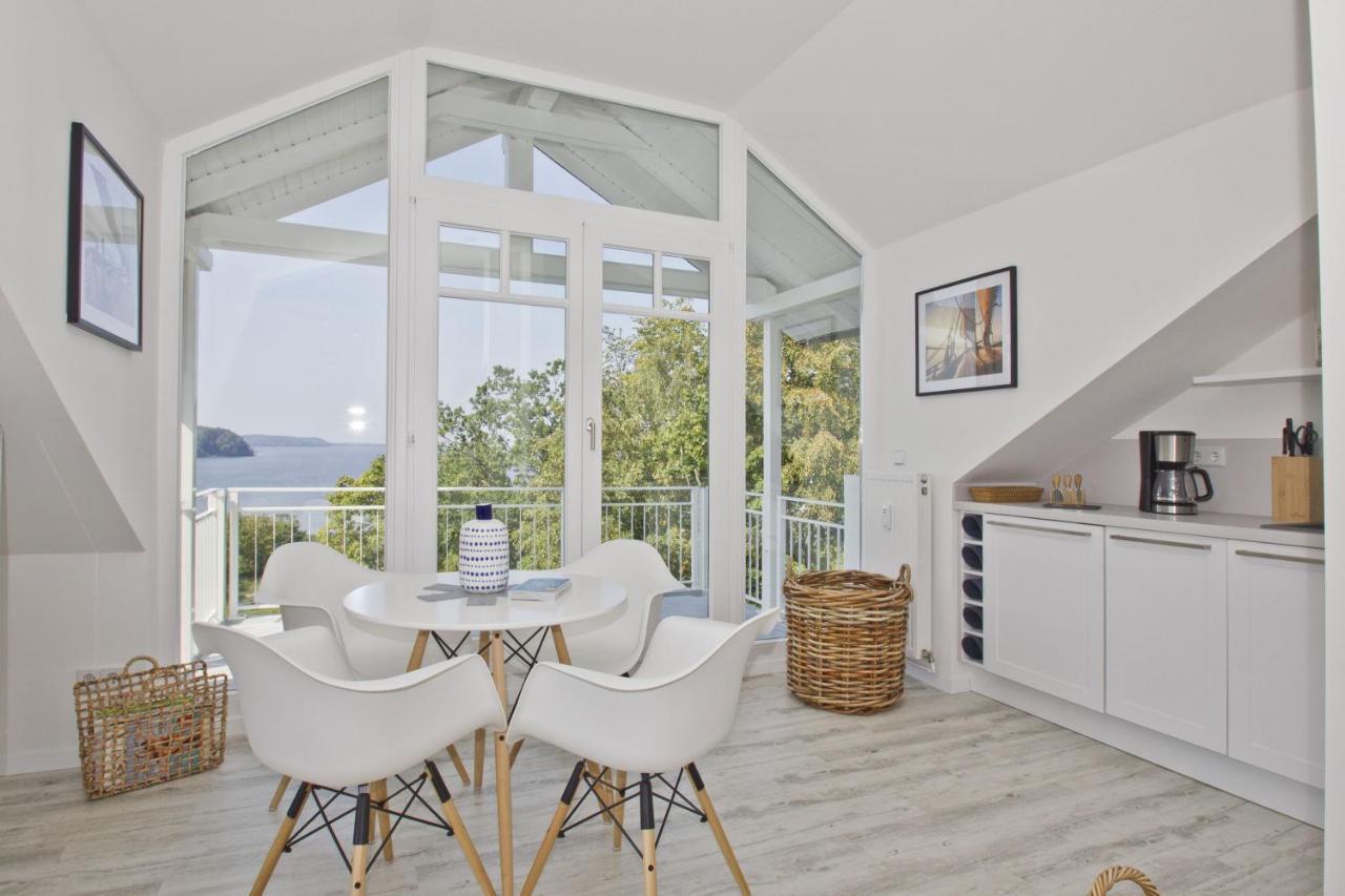 Moderne Ferienwohnung Mit Balkon, Meerblick - Ferienresidenz Zwei Boddenfewo 1-5 Lietzow المظهر الخارجي الصورة