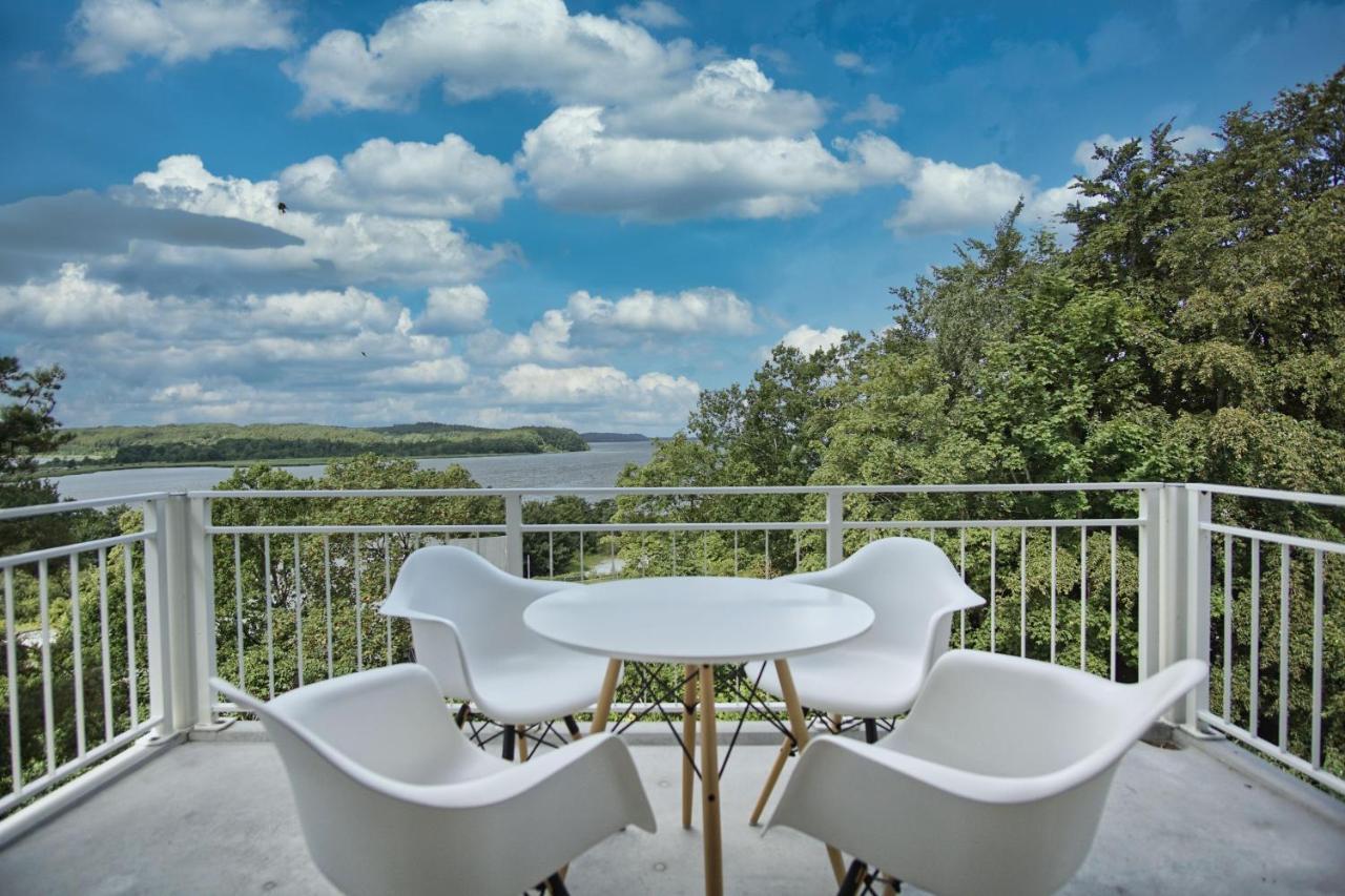 Moderne Ferienwohnung Mit Balkon, Meerblick - Ferienresidenz Zwei Boddenfewo 1-5 Lietzow المظهر الخارجي الصورة