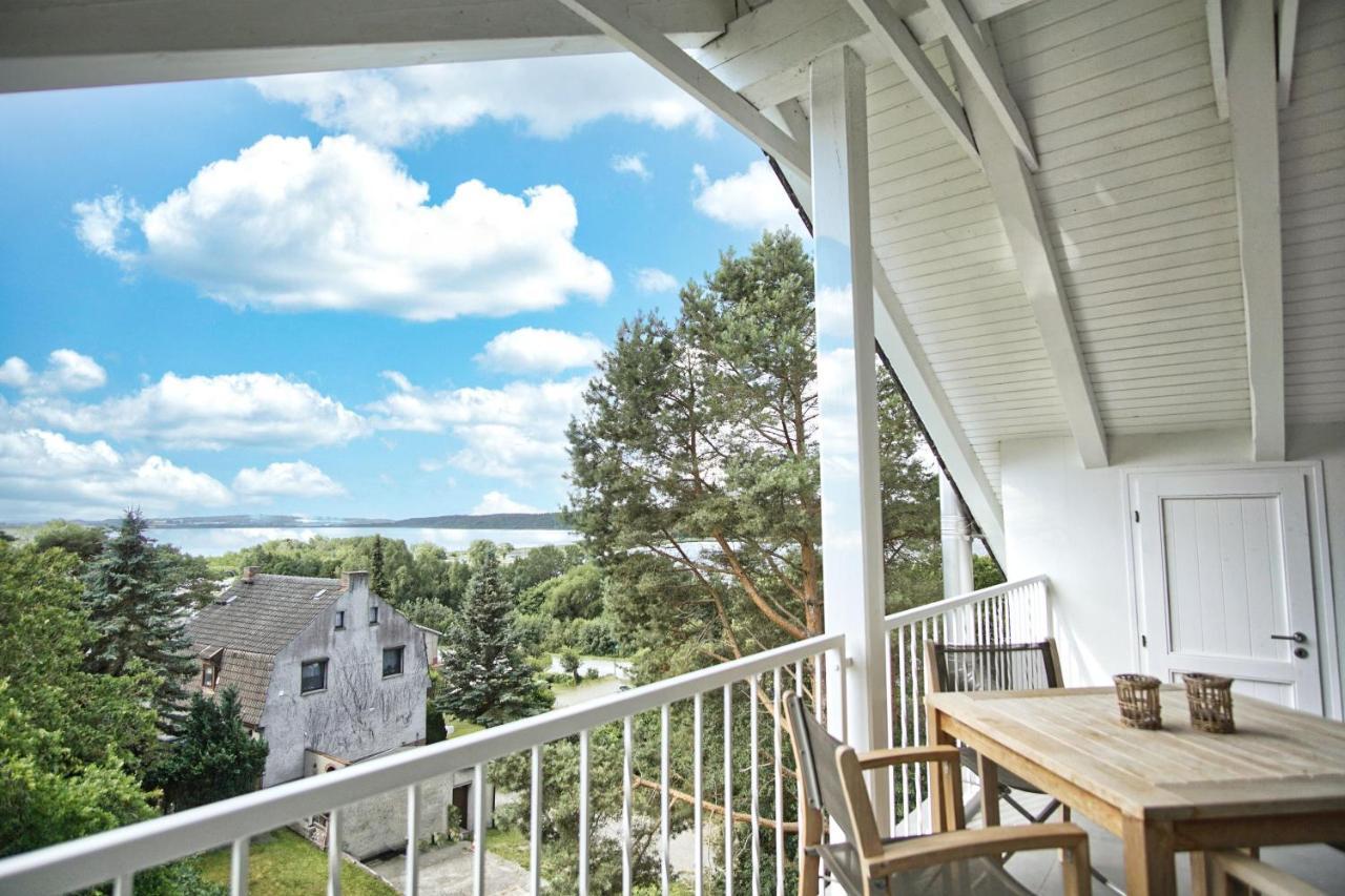 Moderne Ferienwohnung Mit Balkon, Meerblick - Ferienresidenz Zwei Boddenfewo 1-5 Lietzow المظهر الخارجي الصورة