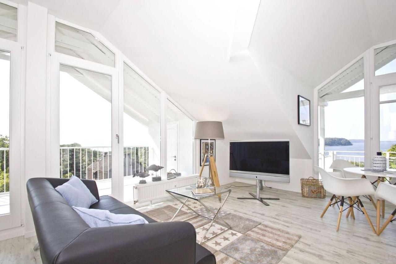 Moderne Ferienwohnung Mit Balkon, Meerblick - Ferienresidenz Zwei Boddenfewo 1-5 Lietzow المظهر الخارجي الصورة
